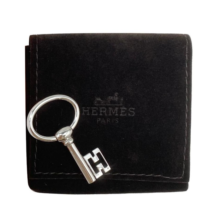 エルメス HERMES ペンダントトップ チャーム ボールチェーン チョーカー付き H キュリオジテ クレ シルバー ネックレス バッグチャーム  Ｈ071723FP00 新品 | LINEブランドカタログ