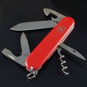 VICTORINOX 瑞士製造  勇武者12用瑞士刀-紅(1.3603)