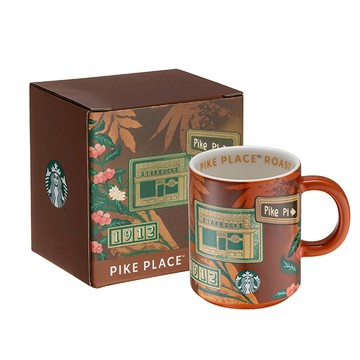 星巴克3OZ派克市場豆標馬克杯
