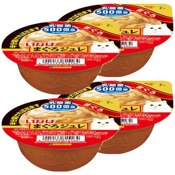 INABA 500億乳酸菌 鮪魚凍杯 IMC-231  65g  貓咪適用  鮪魚  4個