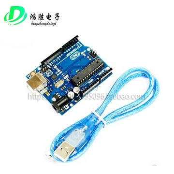 最新版 UNO R3 開發板 官方版本 ATmega16U2 送USB線 1條