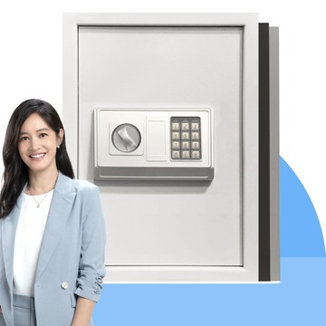 發億金庫 家用密碼保險箱 DB-50【白/灰/黑 三色可選】