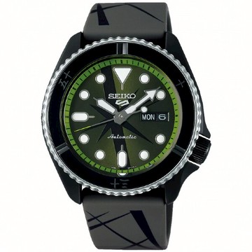 seiko SK037 精工5號 Sports 系列 SK037 4R36-12A0G(SRPH67K1) 航海王ONE PIECE 限量聯名腕錶 / 索隆 42.5mm｜樂天全館特惠中★指定刷卡回饋10%