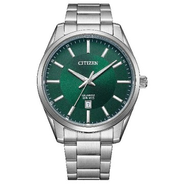 CITIZEN 星辰 Gents系列 BI1031-51Z 都會紳士男士腕錶 綠面  42mm｜樂天領券現折★全館特惠中★指定刷卡回饋10%