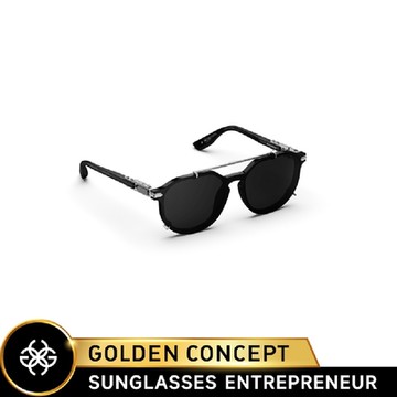 Golden Concept ENTREPRENEUR 太陽眼鏡 Sunglasses 黑/銀 AC-SG-BK-SL-ENTREPRENEU