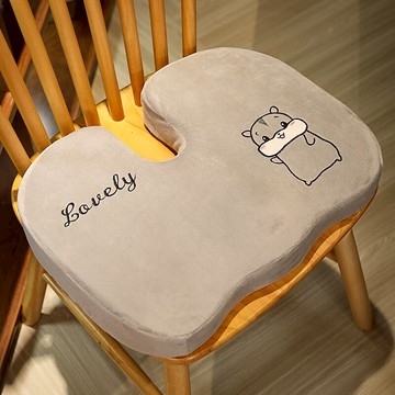 辦公室久坐夏季透氣記憶棉學生凳子墊子屁墊坐墊可愛椅子座椅椅墊