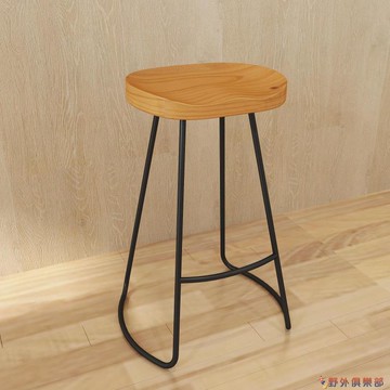 吧台椅吧台椅酒吧椅高凳子家用現代簡約椅子歐式實木吧椅高凳時尚創意 雙11全館免運