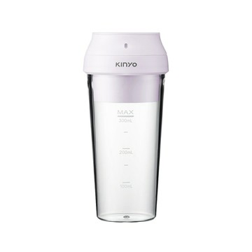 【KINYO】JRU-6690 USB隨行杯果汁機 紫色【三井3C】