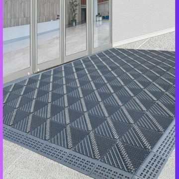 室外防滑蹭土進門地墊入戶門前門口腳墊塑料門墊戶外防水商用地毯