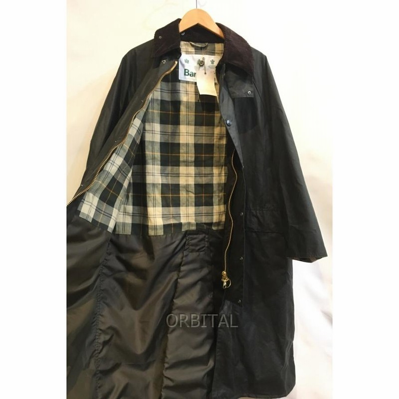 二子玉) Barbour バブアー 未使用 OS WAX BURGHLEY ワックスバーレー 