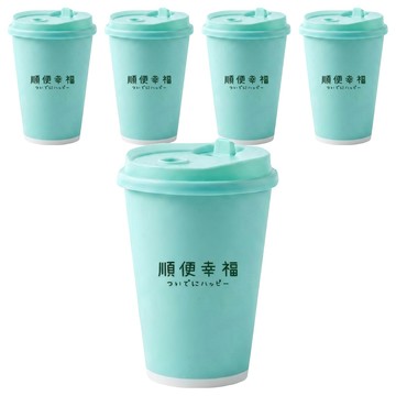 順便幸福 隨行手沖杯 藍嶺花香浸泡咖啡  8g  1套  5個裝