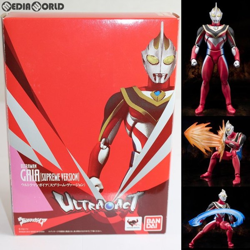 中古即納 未開封 Fig 限定 Ultra Act ウルトラアクト ウルトラマンガイア スプリーム ヴァージョン ウルトラマンガイア 完成品 可動フィギュア バンダイ 通販 Lineポイント最大0 5 Get Lineショッピング