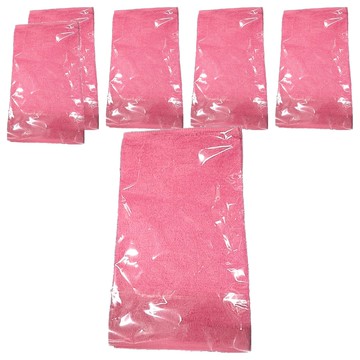 LIFE 來福牌 溫柔素色毛巾 75g 棉紗  桃紅色  6條
