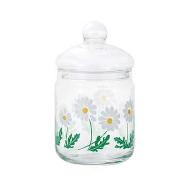 日本ADERIA 昭和復古花朵玻璃罐680ml / 共5款