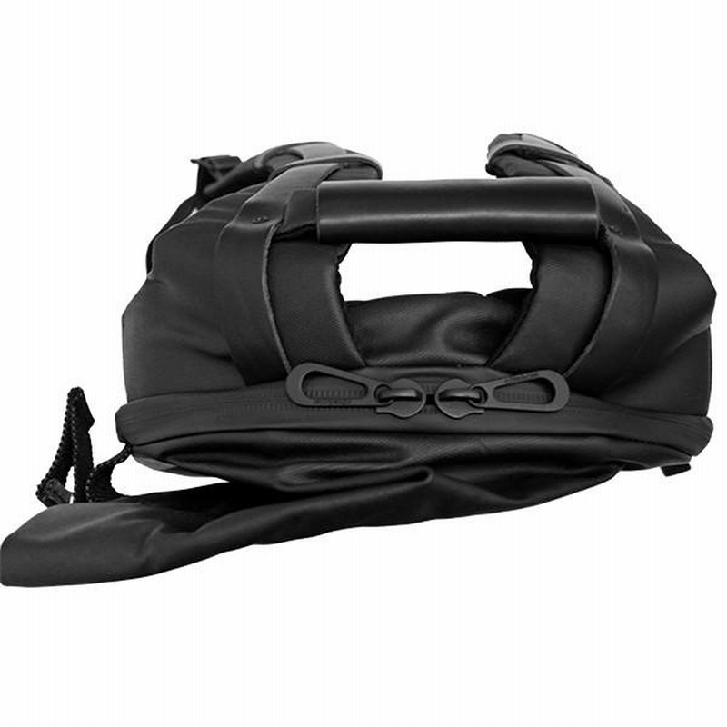 Cote&Ciel ブラック ミディアム バックパック