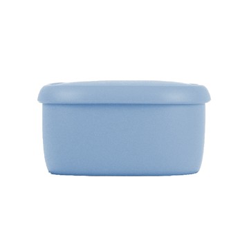【韓國 SiliPot】鉑金矽膠600ml冰溫嚐鮮盒(L) 單入(可微波 副食品儲存盒 小菜盒 餐盒 水果盒 便當)
