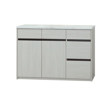 ASSARI-威尼斯4尺仿石面餐櫃(寬121x深41x高82cm)