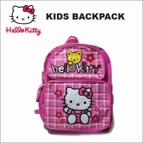 5％OFF HelloKitty ハローキティ リュックサック 子供用リュックサック ピンク ローズピンク かばん デイパック 子供用 女の子 通園  遠足 旅行