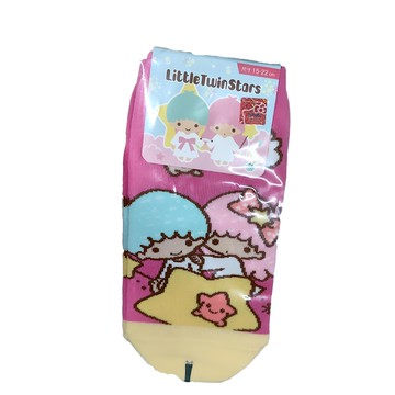 oneder 旺達 雙星仙子直版襪-星星 兒童襪 女童襪 可愛卡通襪  1入  15-22