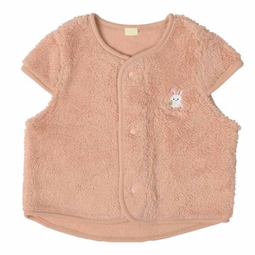 akachan honpo - 幼兒晚安背心-粉紅色