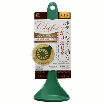 KOKUBO 小久保工業所 delijoy 搗泥鏟 Chef tool series 適用於搗碎馬鈴薯和雞蛋  208x 78 x 78mm  208ｘ 78 x 78mm  1個