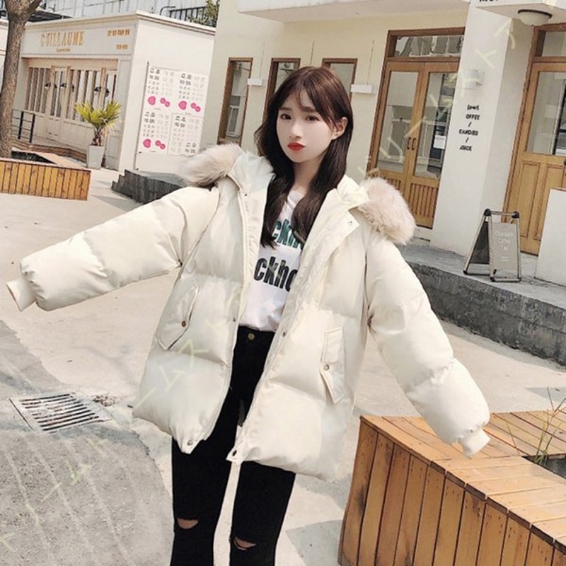 ダウンジャケット 中綿 ショート丈 ブルゾン ジャケット アウター 防寒 防風 お洒落 レディース フード付きコート 暖かい 保温 中綿コート ゆったり 着脱可 通販 Lineポイント最大0 5 Get Lineショッピング