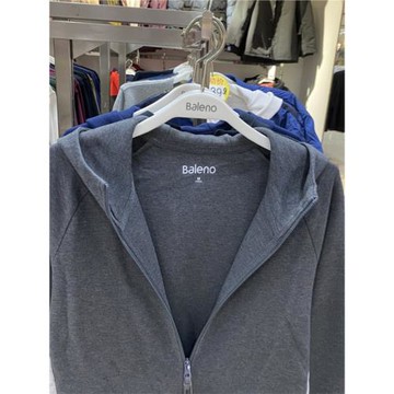 Baleno班尼路秋冬男裝運動休閑連帽拼色開衫衛衣男外套拉鏈衛衣衫