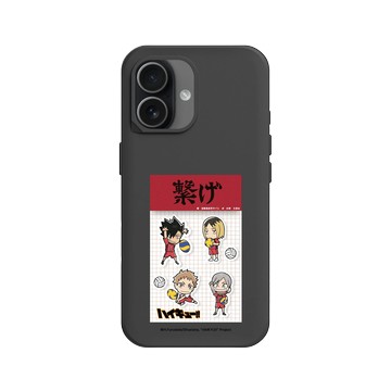 iPhone 17 SolidX 黑 - 排球少年 Haikyu!! - 音駒貼紙包設計款