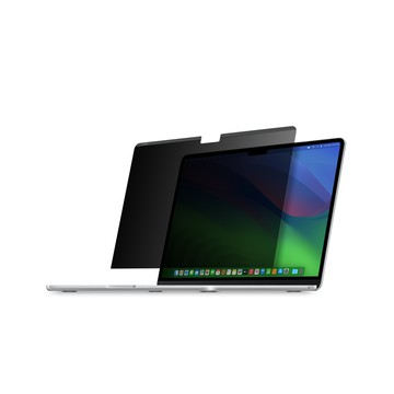 Kensington UltraThin 磁性螢幕防窺片，適用於 13 吋 MacBook Air