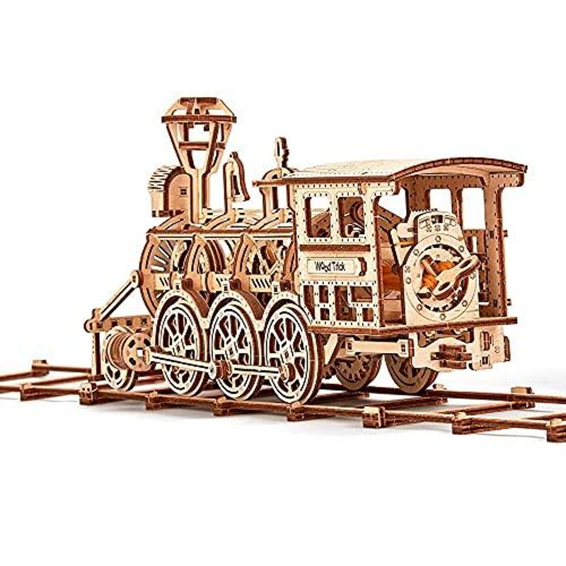 愛用 Amazon Wood Trick ウッドトリック ガタンゴトン汽車 自走する3D