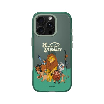 iPhone 16 Pro Clear 憂墨綠 - Disney - Lion King 迪士尼-獅子王 - 獅子王 Le Roi lion - Plus fort ensemble