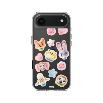 iPhone Air Clear Case（相機按鈕） 透明 - Walt Disney Animation Studios - 動物方城市 - 棉花糖