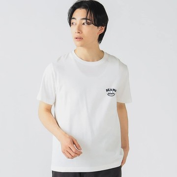 BEAMS HEART / 男裝 微笑 LOGO 短袖 T恤