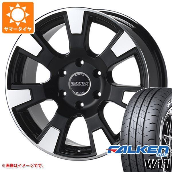 ハイエース 200系用 2023年製 サマータイヤ ファルケン W11 215/65R16C 109/107N ホワイトレター エセックス ES  7.0-16 通販 LINEポイント最大0.5%GET LINEショッピング