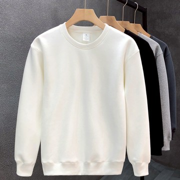 【隔日到貨！！】純棉重磅420G素面純色大學T 常規款&內刷毛 美式寬鬆Oversize圓領衛衣 男女同款 打底衫