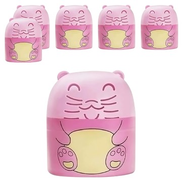 馬桶潔廁寶  凝膠配方自動清潔  抗污光亮  告別異味  水蜜桃香  160g  6個