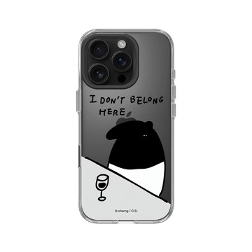 iPhone 16 Pro Clear Case（相機按鈕） 透明 - 馬來貘 Laimo - 孤芳自賞