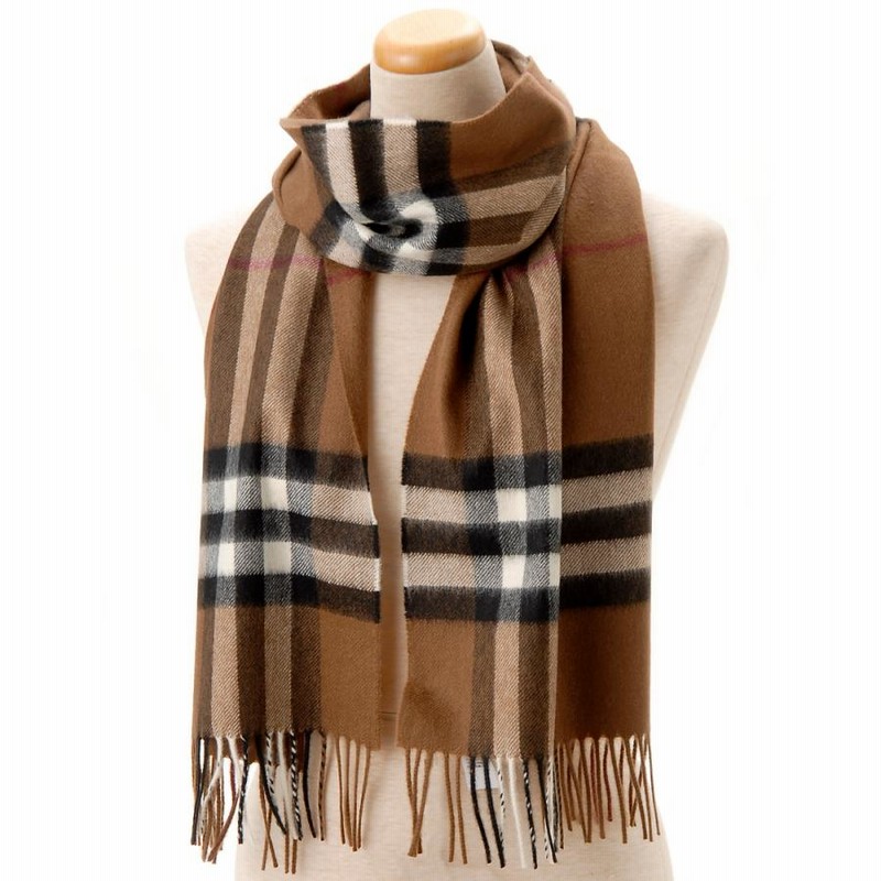 Burberry バーバリー　マフラー　カシミヤ　チェック　ブラウン BURBERRY バーバリー マフラー ブラウン 8037147 カシミア