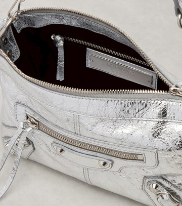 Balenciaga Le City Moto Mini leather shoulder bag