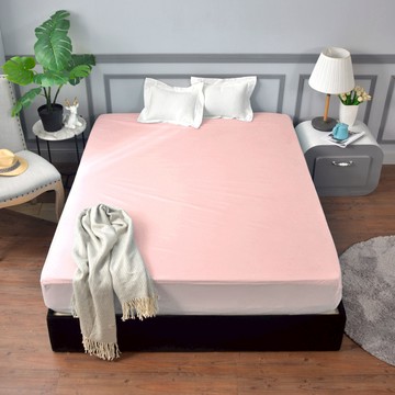 [寢室安居]護理級 台灣製造 防潑水防塵防汙床包式保潔墊