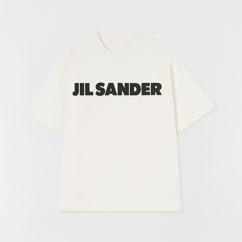 JIL SANDER ジルサンダー ロゴ 入り プリント コットン ジャージー T 