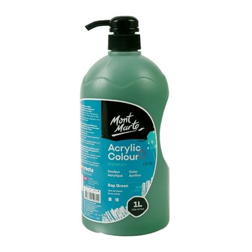 Mont Marte 蒙瑪特 廣告顏料 1L - 草綠  1色