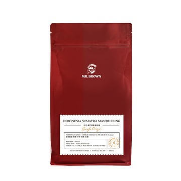 單品咖啡豆-印尼 蘇門答臘 曼特寧 (250g)