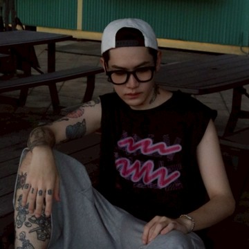 【OPB】韓國 寬肩背心 粉色象素 20支純棉 運動背心 無袖背心 健身背心 休閒