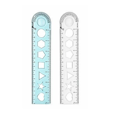 尚禹 放大鏡造型尺 18cm 36支/包 RL-103【APP滿額下單10%點數(單一帳號最高5000點)】1/31止