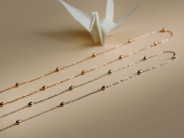 簡約小衛星項鍊 | 聖誕節禮物 生日禮物 首飾