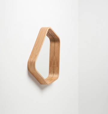 Pentangle 木質五角鏡│白橡木