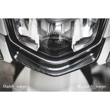 [老爸包膜店] Yamaha 山葉 勁戰五代 前下巴碳纖維造型貼 卡夢 造型 改裝