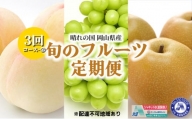 フルーツ 定期便 2024年 先行予約 晴れの国 岡山県産 旬のフルーツ定期便 3回コース-(2) 桃 もも 葡萄 ぶどう 岡山県産 国産 セット ギフト [№5220-1090]