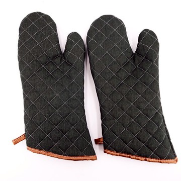 高溫防燙手套微波爐耐高溫棉手套加厚隔熱手套烘焙工具廚房家用